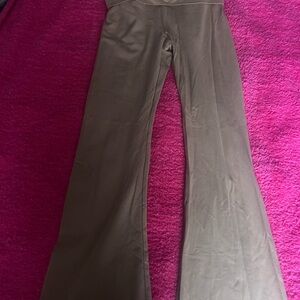 Victoria's Secret PINK Stretch Cotton Foldover Flare Leggings M